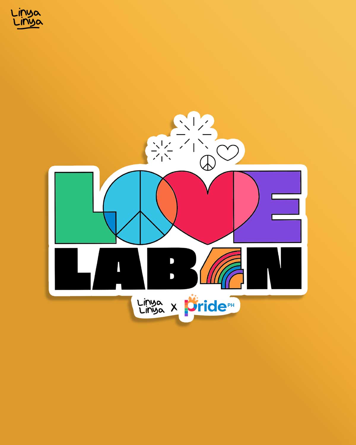 Decal Stickers: Pride PH: Love Laban 2026