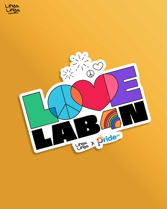 Decal Stickers: Pride PH: Love Laban 2026