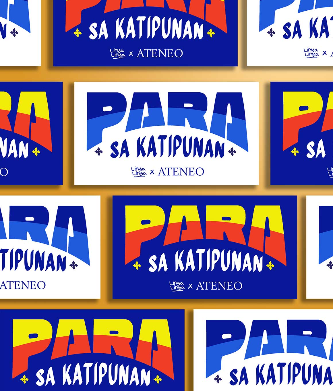 Website Exclusive: Decal Stickers: Linya-Linya x Ateneo: Para Sa Katipunan
