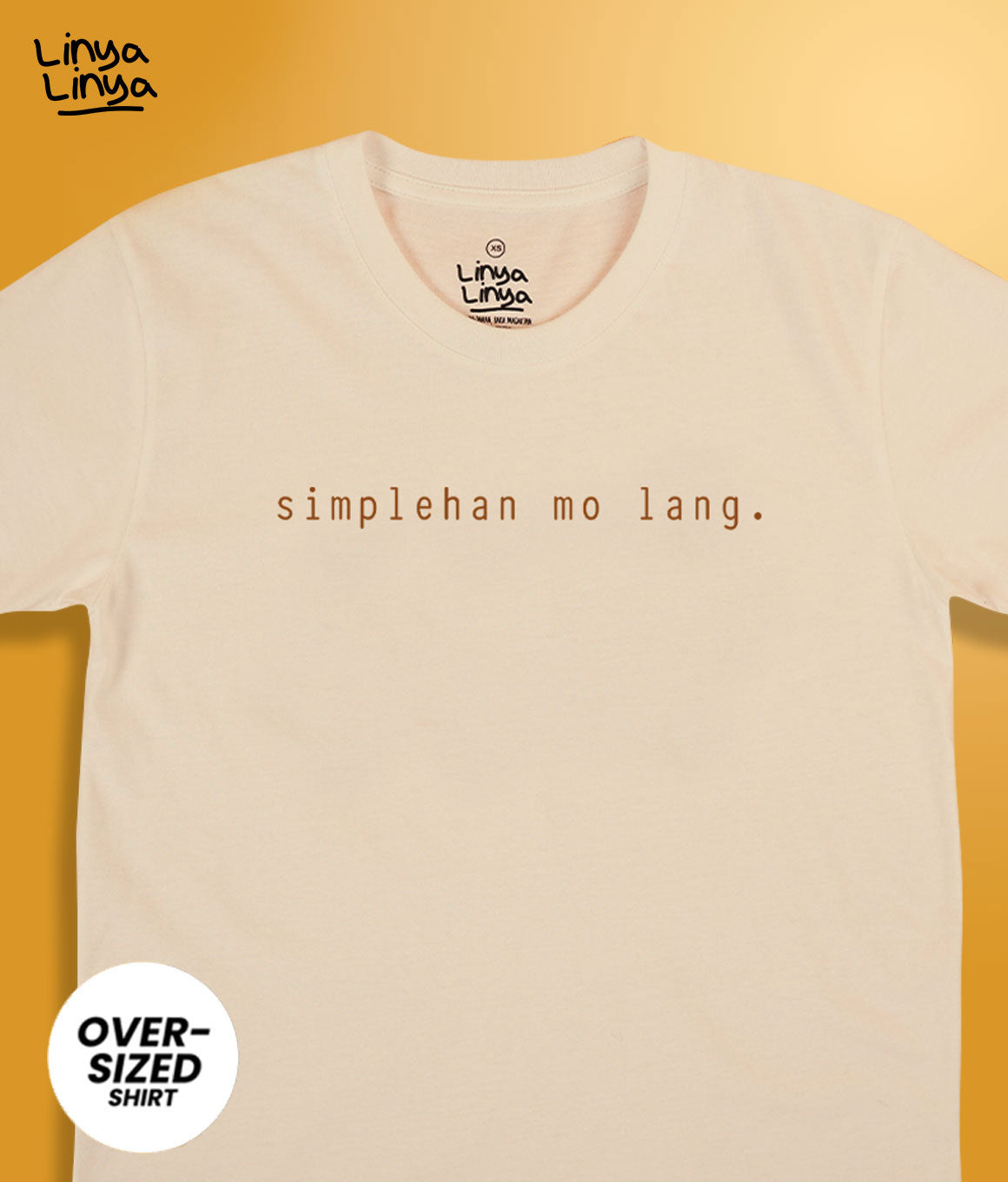 Simplehan mo lang (Oversized)