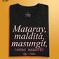 Linya-Linya x Karmina Constantino: Mataray, Maldita, Masungit, Pero Mabait. (Black)