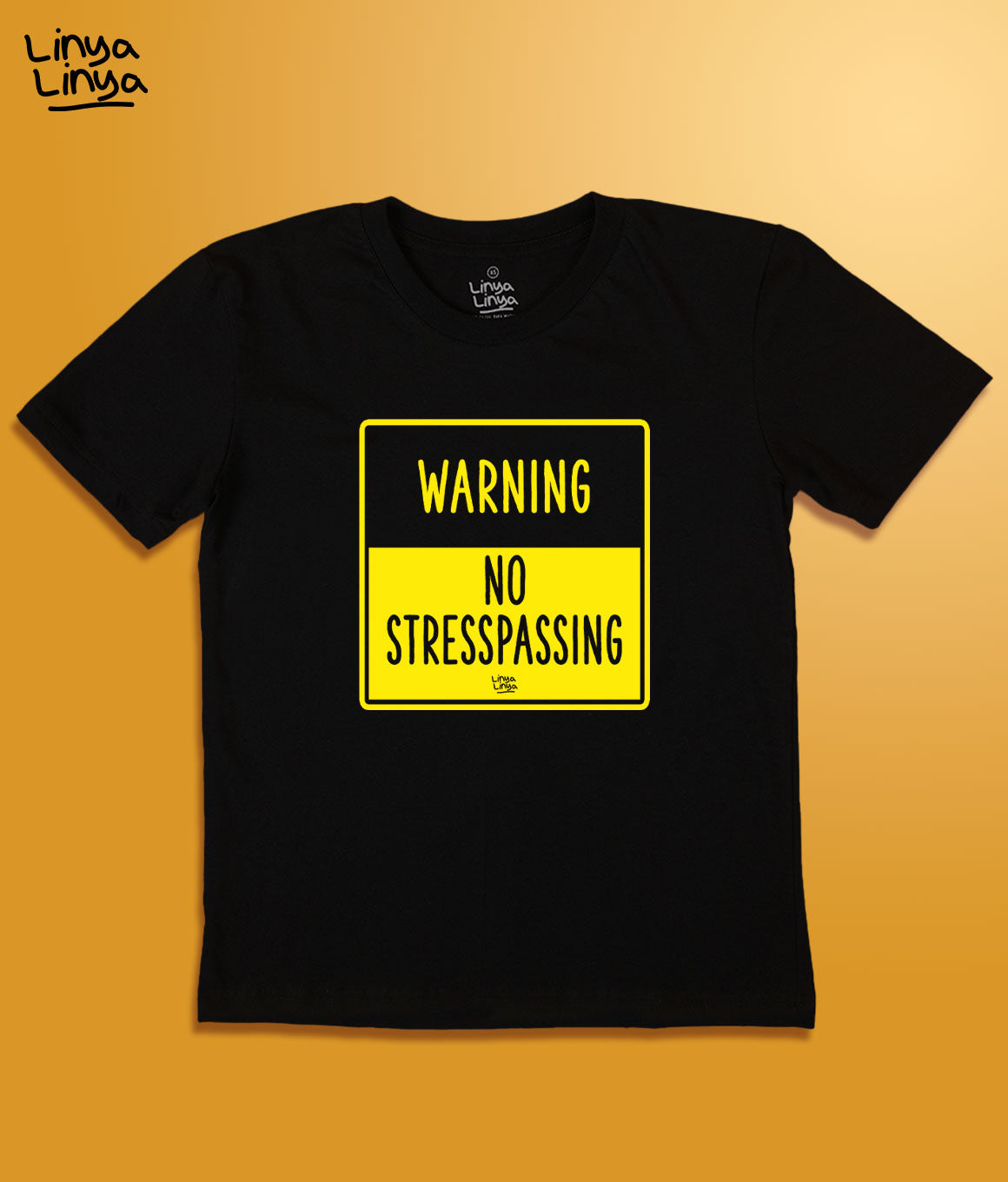Warning: No Stresspassing (Black)