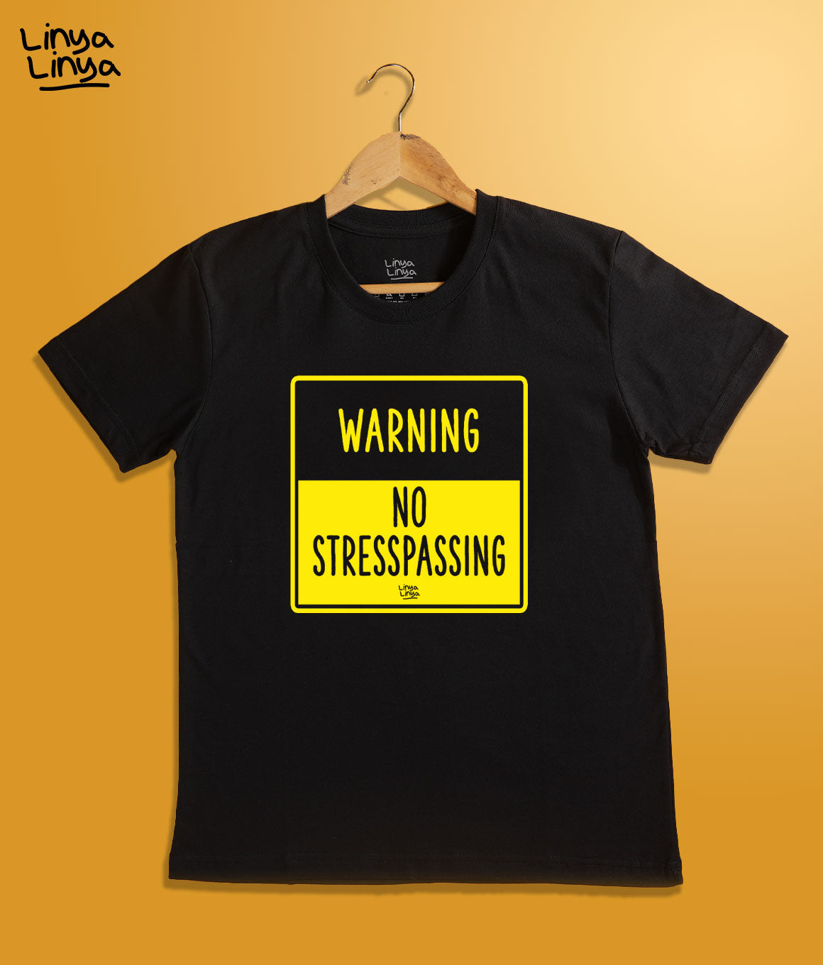 Warning: No Stresspassing (Black)