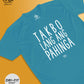 Dri-Fit T-Shirt: Takbo Lang Ang Pahinga (Turquoise)