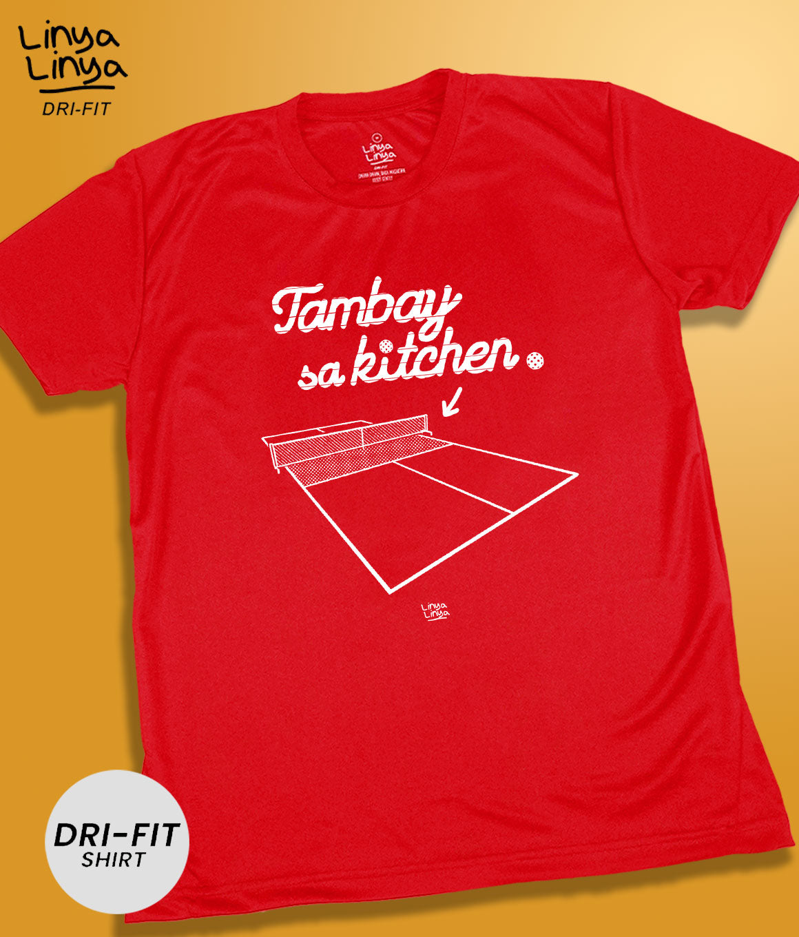 Dri-Fit T-Shirt: Tambay sa Kitchen (Red)