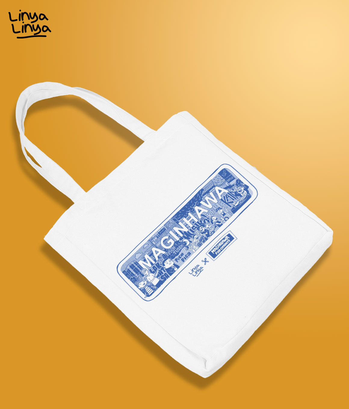 Linya-Linya x Maginhawa  Food Community: Tote Bag