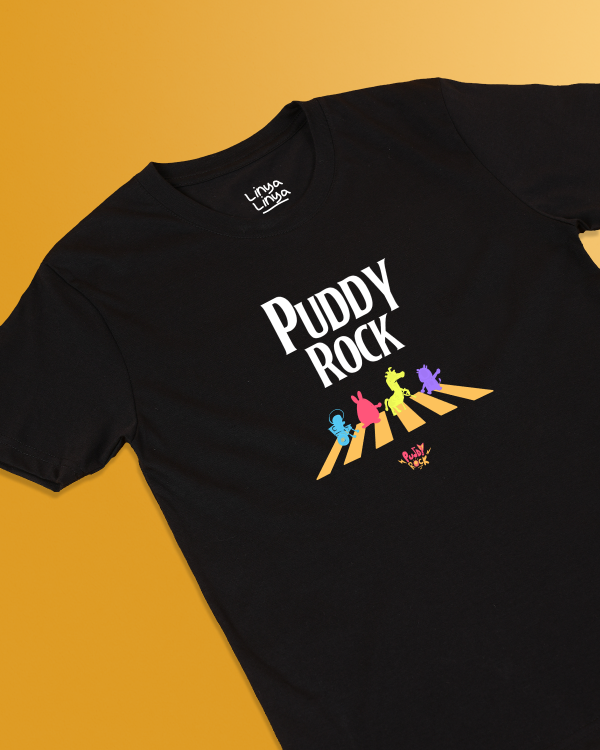 Linya-Linya x Puddy Rock: The Beatles (Black)