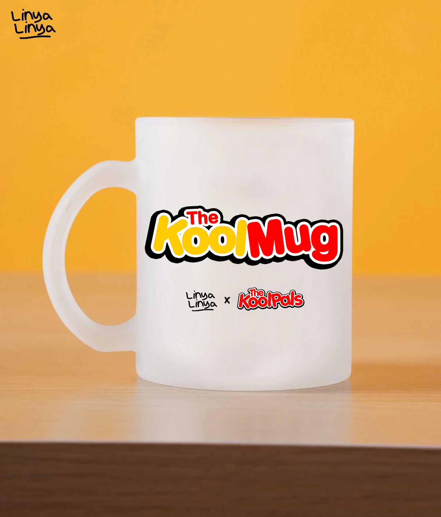 Frosted Mug: Linya-Linya x The KoolPals: The KoolMug