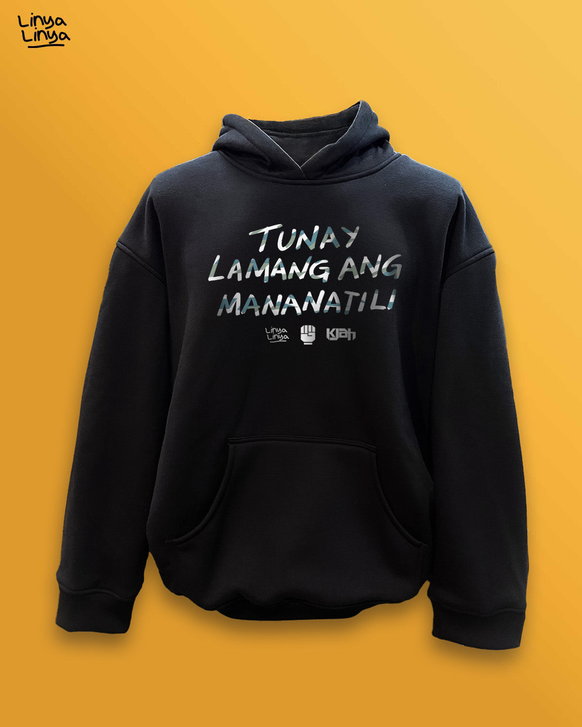 Linya-Linya x Kjah: Tunay Lang Ang Mananatili (Oversized Hoodie)