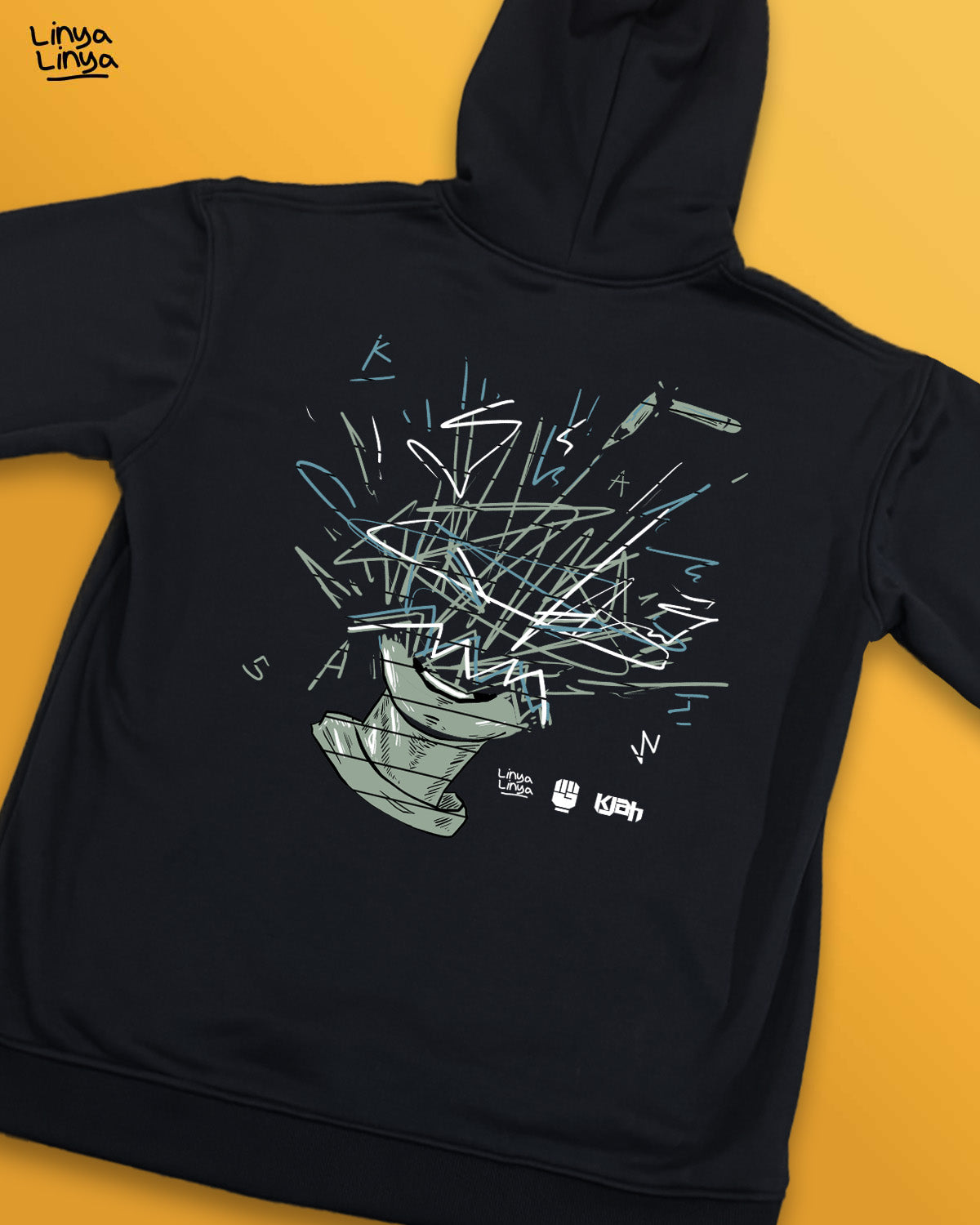 Linya-Linya x Kjah: Tunay Lang Ang Mananatili (Oversized Hoodie)