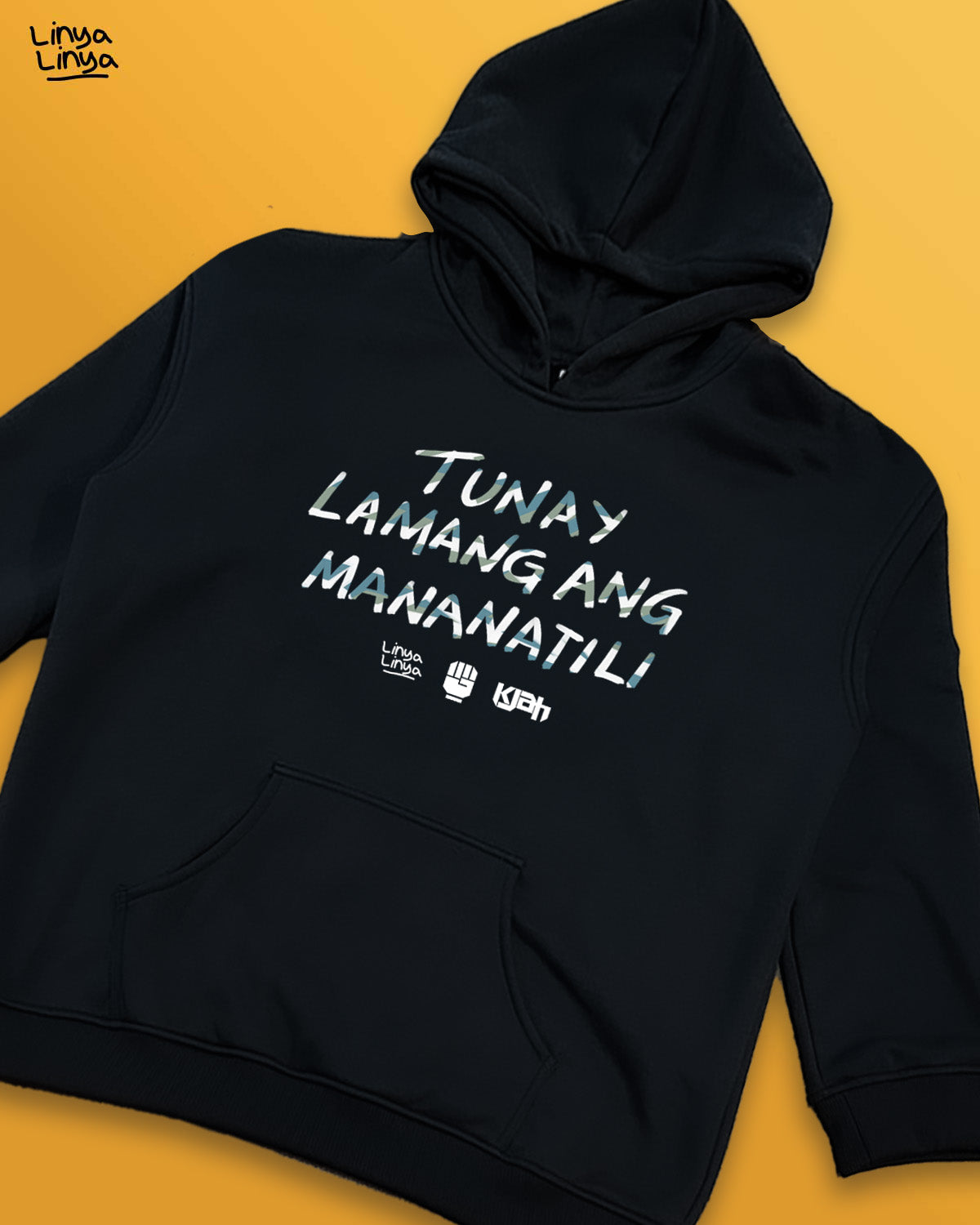 Linya-Linya x Kjah: Tunay Lang Ang Mananatili (Oversized Hoodie)
