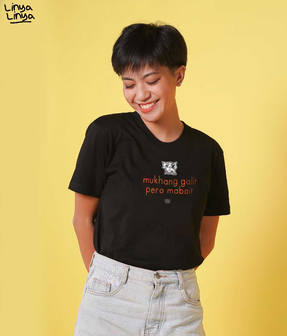 Mukhang galit, pero mabait. (Black)