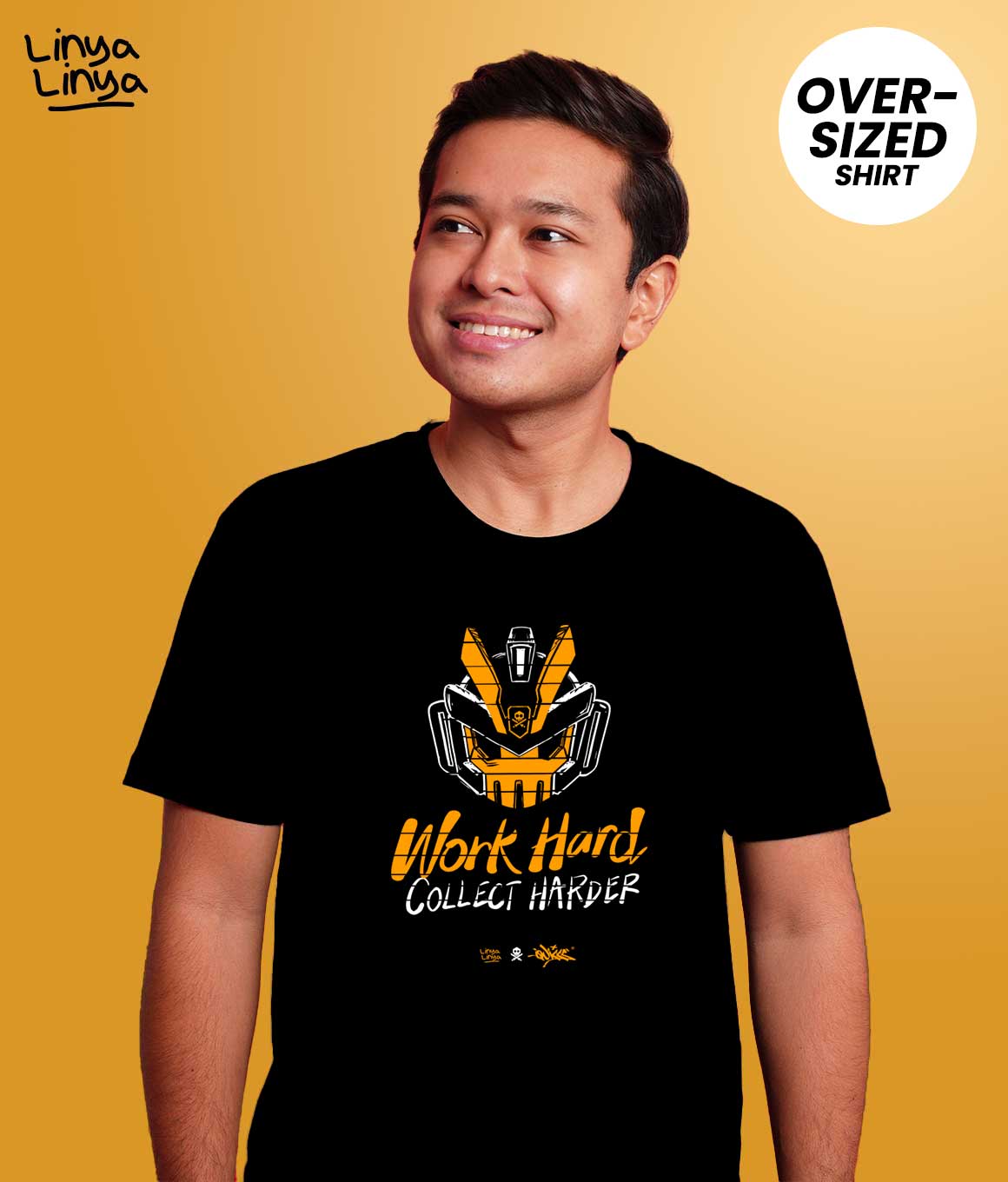 Linya-Linya x Quiccs: Work Hard. Collect Harder. (Oversized)