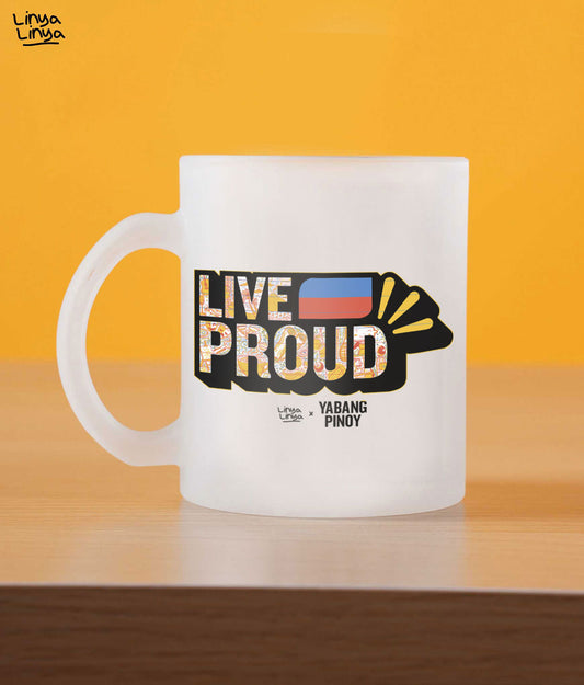 Frosted Mug: Linya-Linya x Yabang Pinoy 20th Anniversary: LIVE PROUD