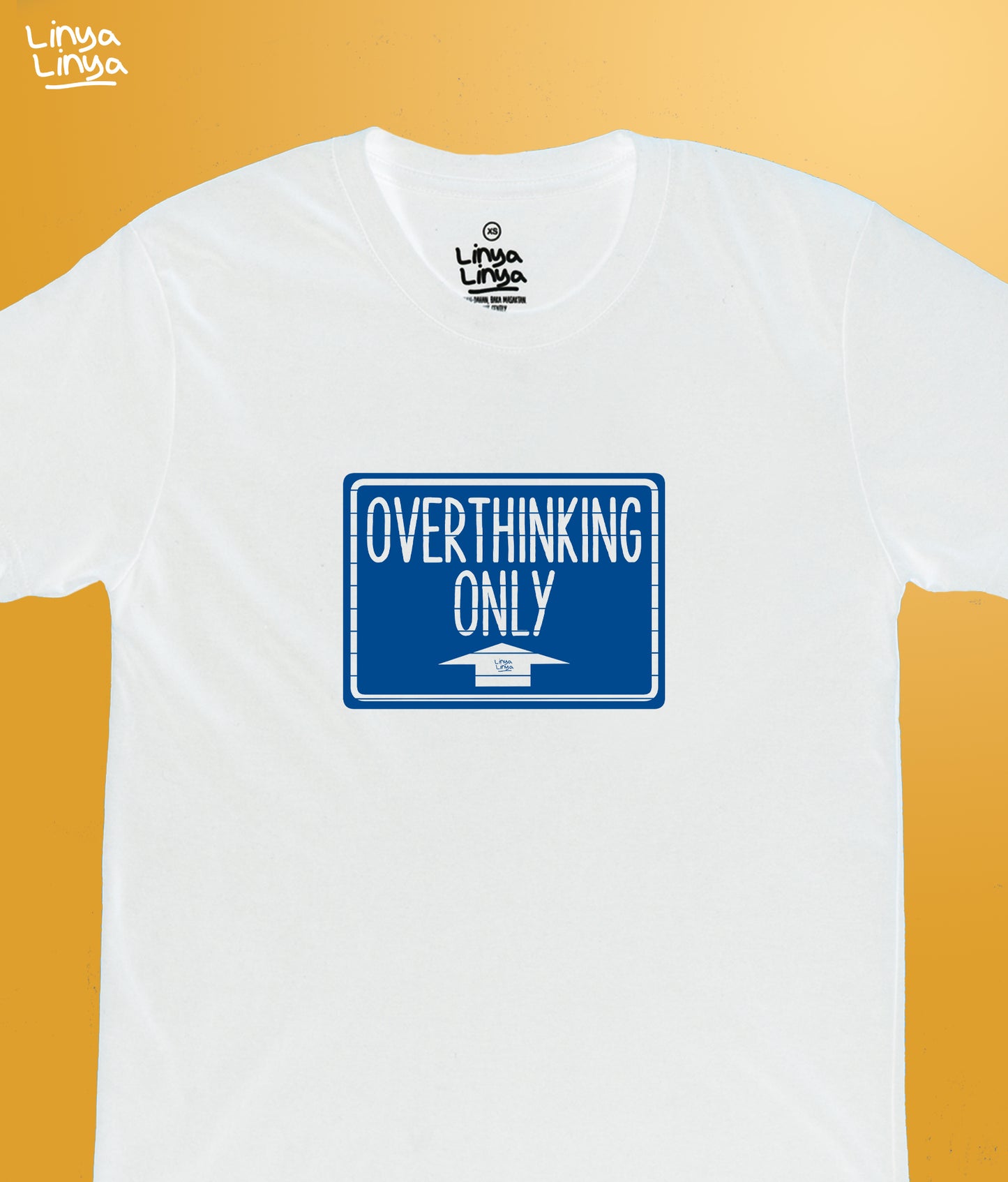 Overthinking Only (White)