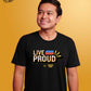 Linya-Linya x Yabang Pinoy: LIVE PROUD (Black)