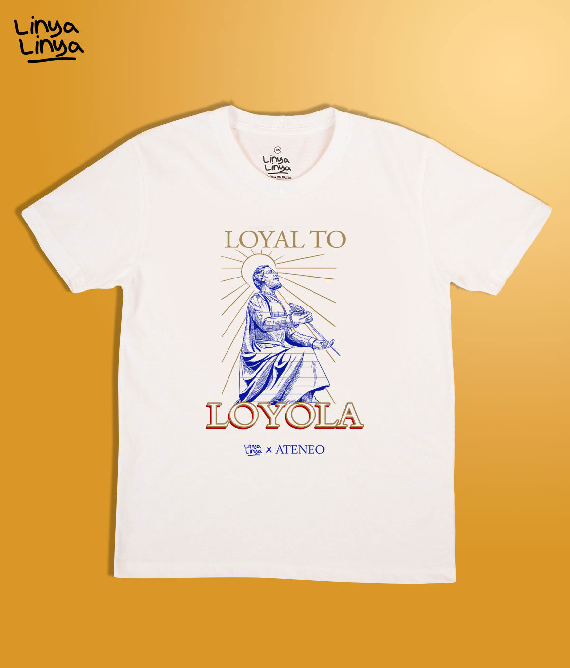Website Exclusive: Linya-Linya x Ateneo: Loyal To Loyola (White)
