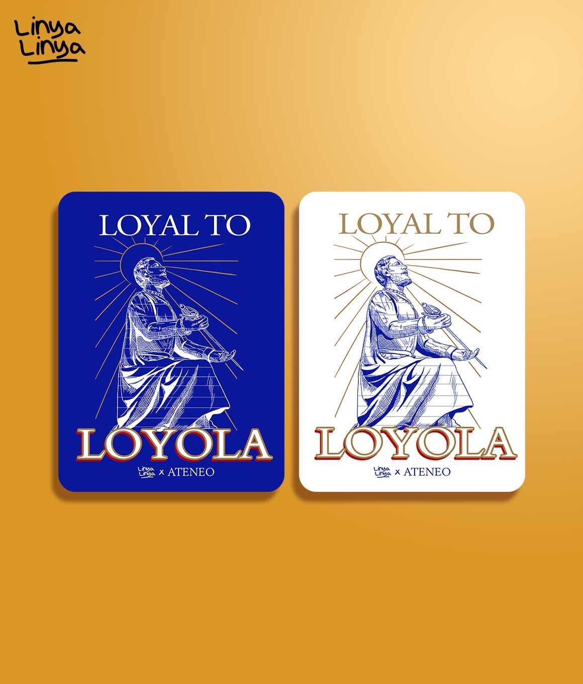 Website Exclusive: Decal Stickers: Linya-Linya x Ateneo: Loyal To Loyola