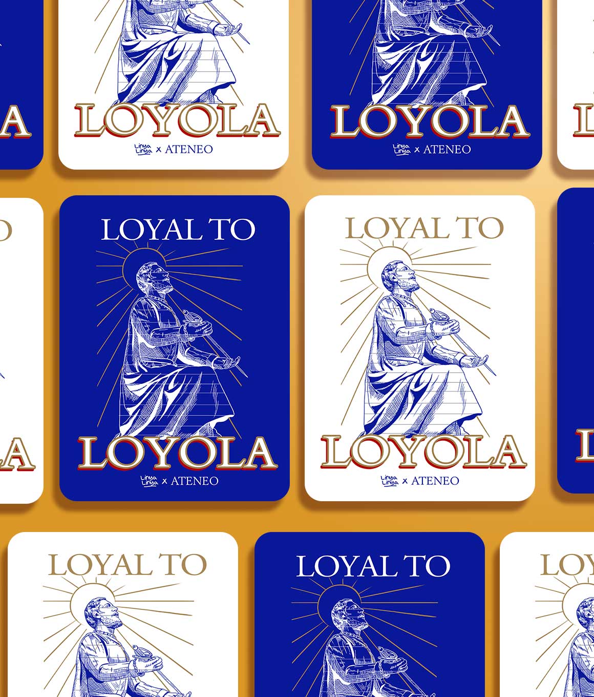 Website Exclusive: Decal Stickers: Linya-Linya x Ateneo: Loyal To Loyola