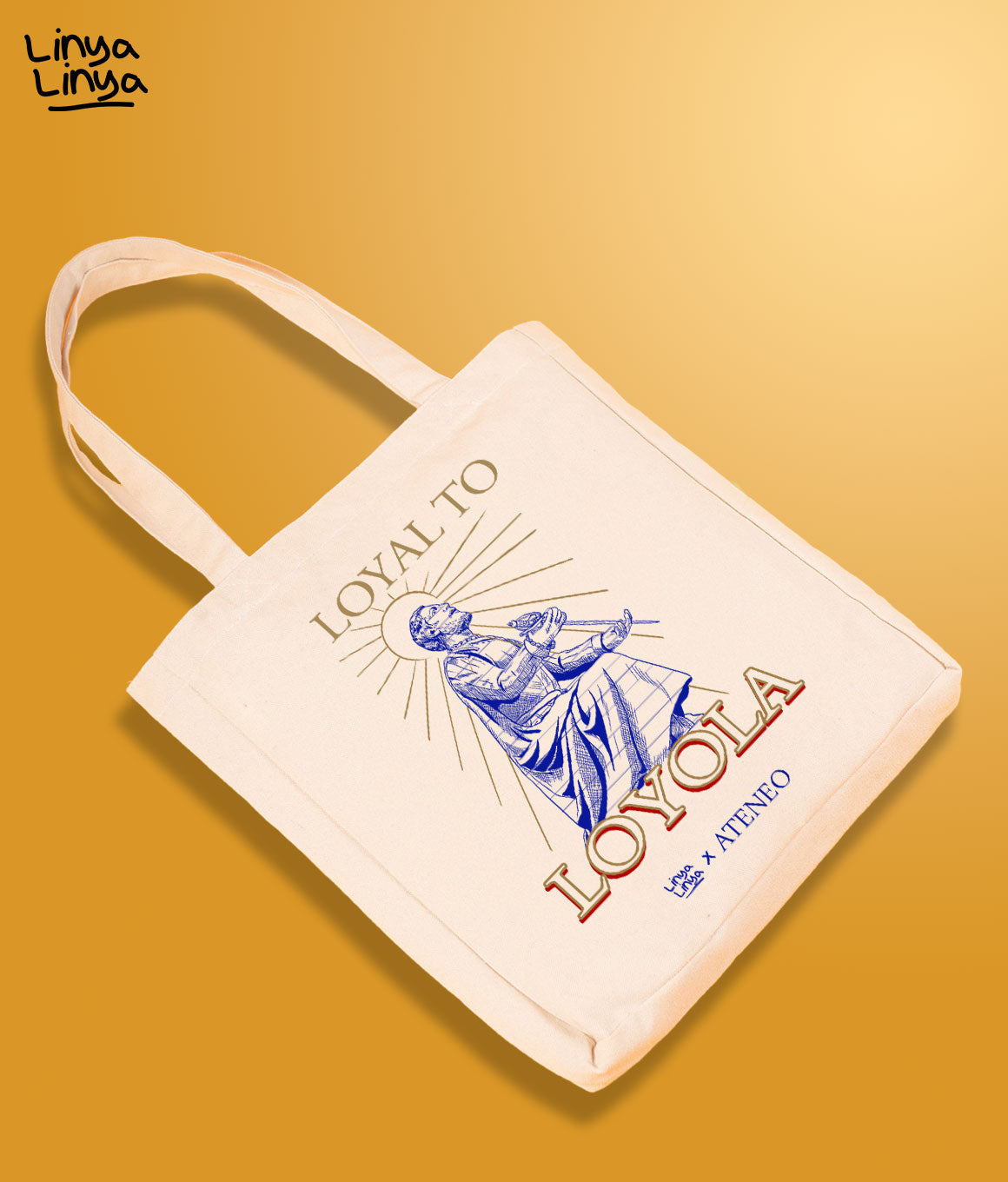 Website Exclusive: Tote Bag: Linya-Linya x Ateneo: Loyal To Loyola