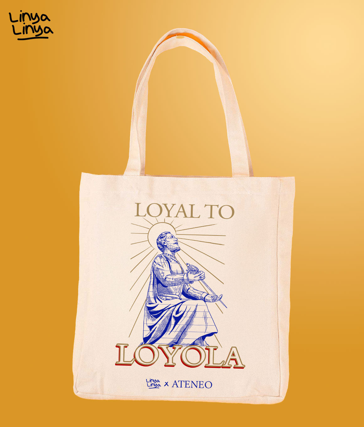 Website Exclusive: Tote Bag: Linya-Linya x Ateneo: Loyal To Loyola