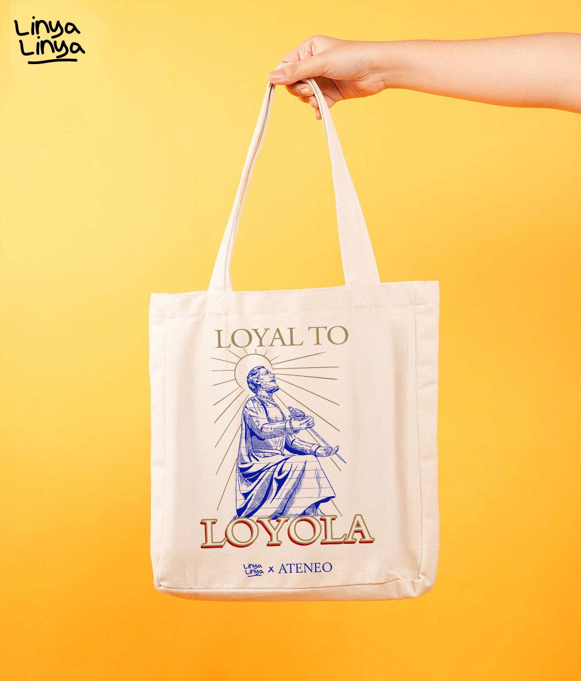 Website Exclusive: Tote Bag: Linya-Linya x Ateneo: Loyal To Loyola