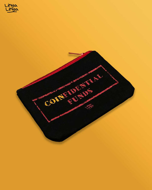 Pouch: Coinfidential (Black)