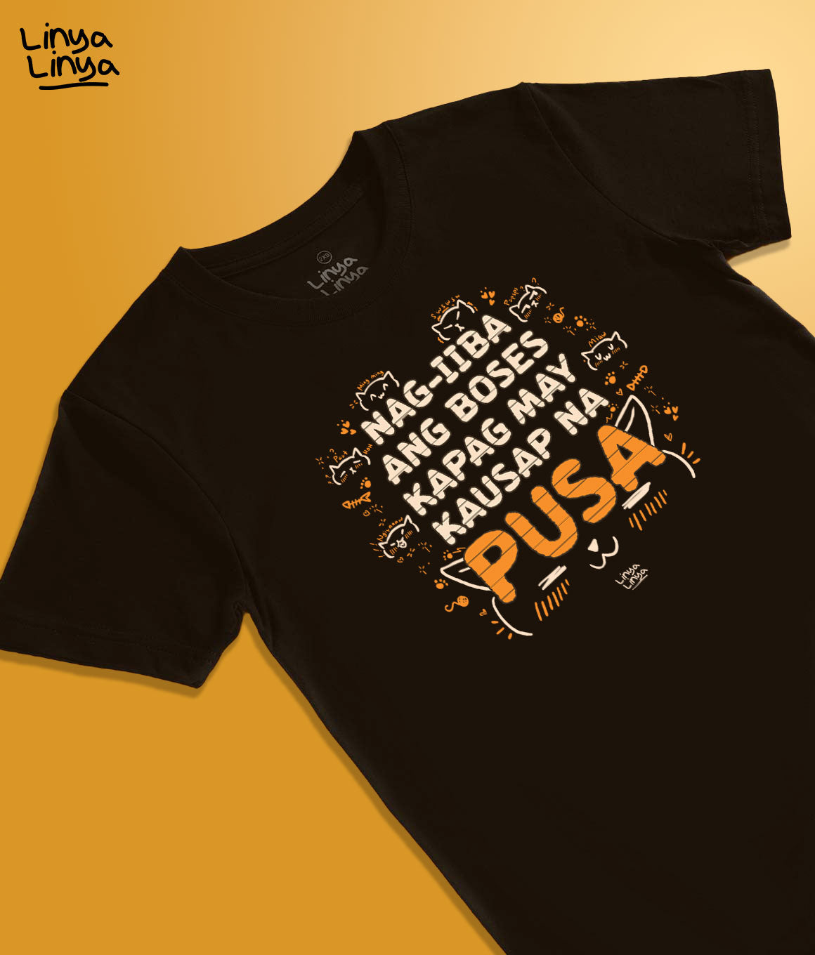 Nag-iiba Boses Kapag May Kausap Na Pusa (Black)