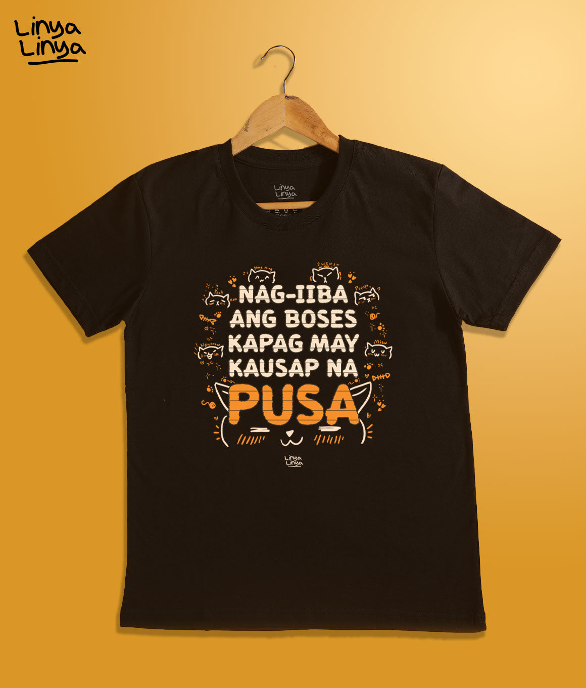Nag-iiba Boses Kapag May Kausap Na Pusa (Black)