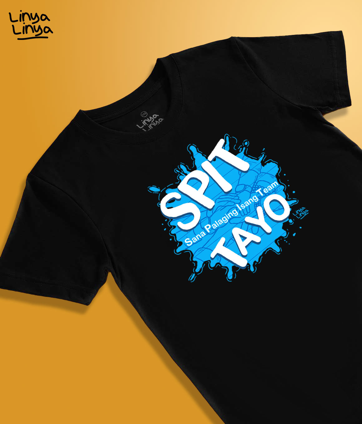 Linya-Linya x SPIT: SPIT Tayo (Black)