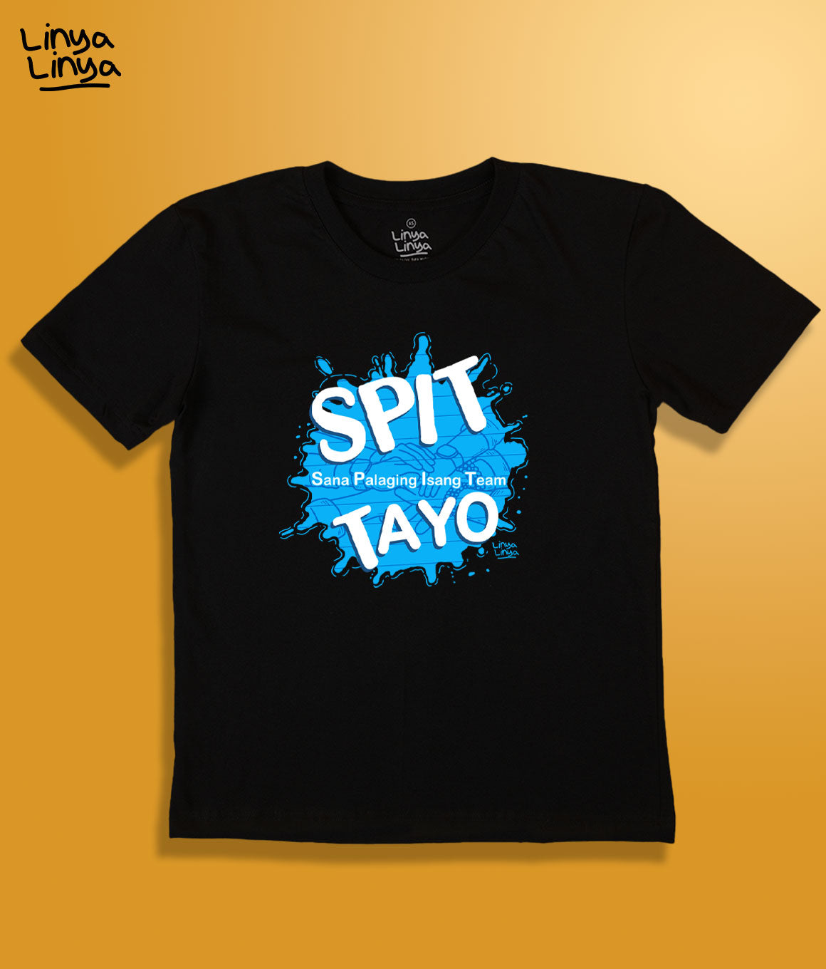 Linya-Linya x SPIT: SPIT Tayo (Black)