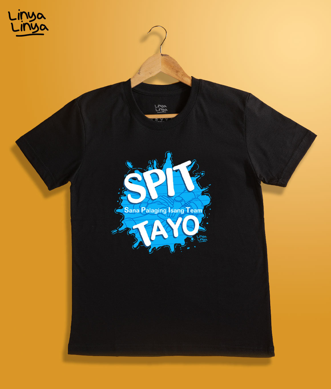 Linya-Linya x SPIT: SPIT Tayo (Black)