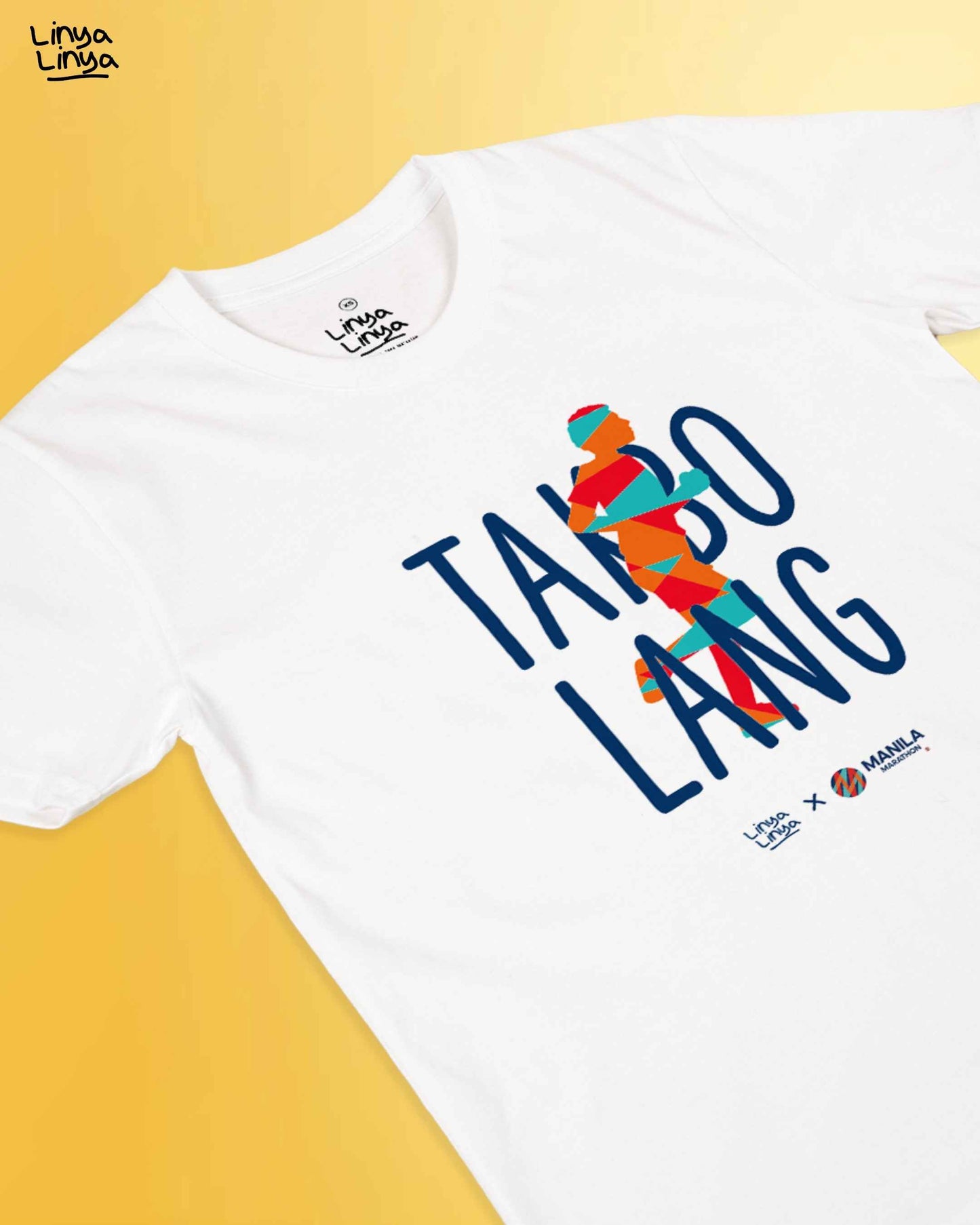 Linya-Linya x RunRIO Manila Marathon: Takbo Lang (White)