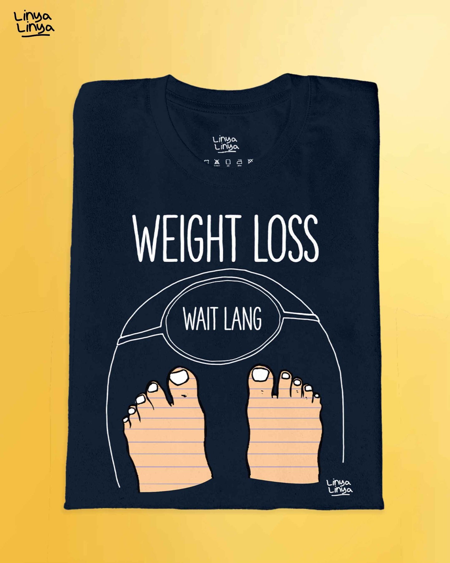 Weight Loss Wait Lang (Dark Blue)