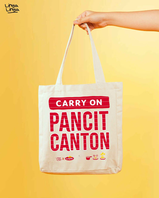 Linya-Linya X Lucky Me! Tote Bag Carry On Pancit Canton