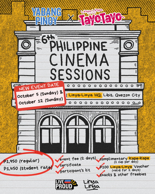 Yabang Pinoy x Tayo-Tayo: 6th Philippine Cinema Session