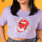 Crop Top: Alat (Light Purple)