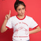 Ringer Tee: Yes To Hakaw, No To Magnanakaw (White)