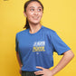 Dri Fit T-Shirt: Sa Ngayon, Padayon. (Royal Blue)