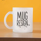 Frosted Mug: Mug-Resign