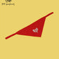 Pet Bandanas: Alagang-alaga (Red)