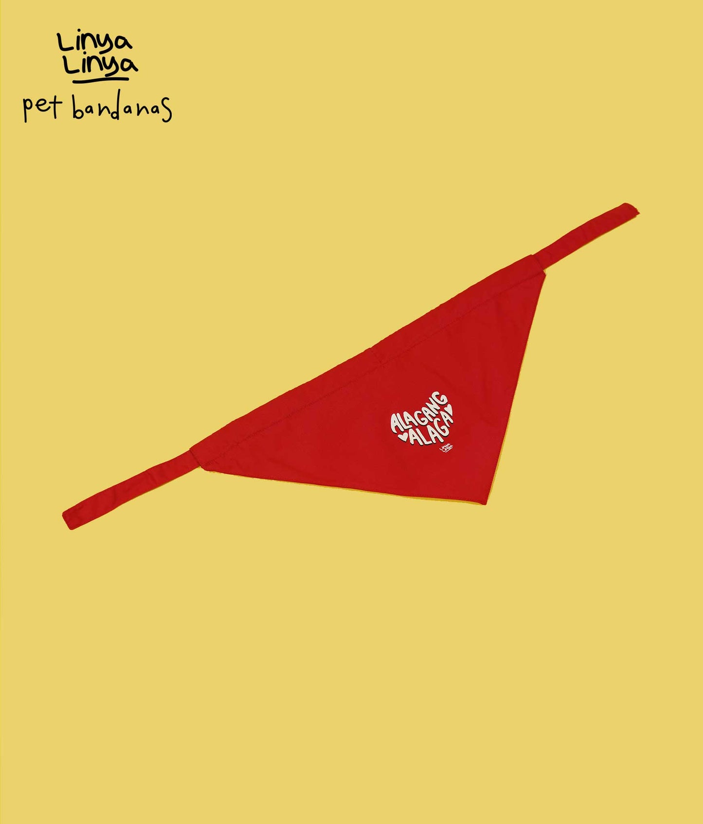 Pet Bandanas: Alagang-alaga (Red)