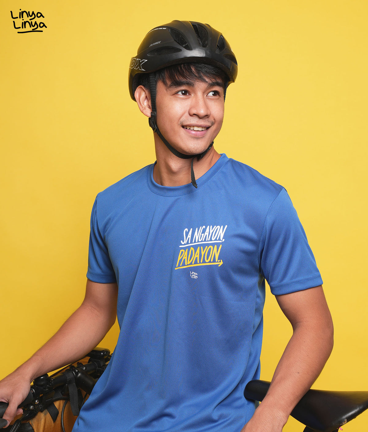 Dri Fit T-Shirt: Sa Ngayon, Padayon. (Royal Blue)