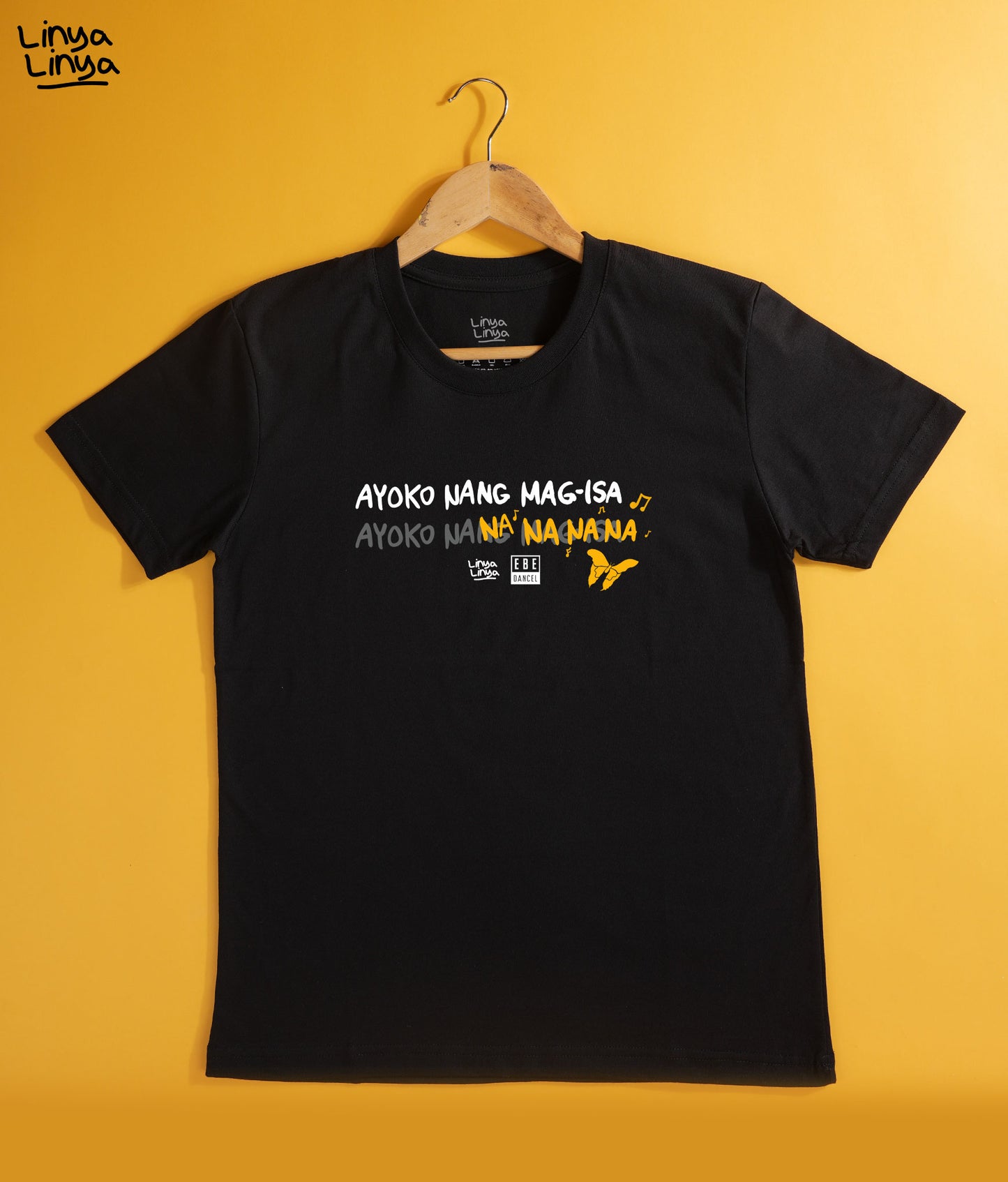 Linya-Linya x Ebe Dancel Limited Edition MARIPOSA Shirt: Ayoko Nang Mag-Isa