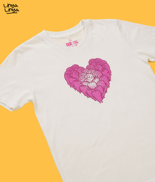 Tarantadong Kalbo Shirt: Yakap (White)