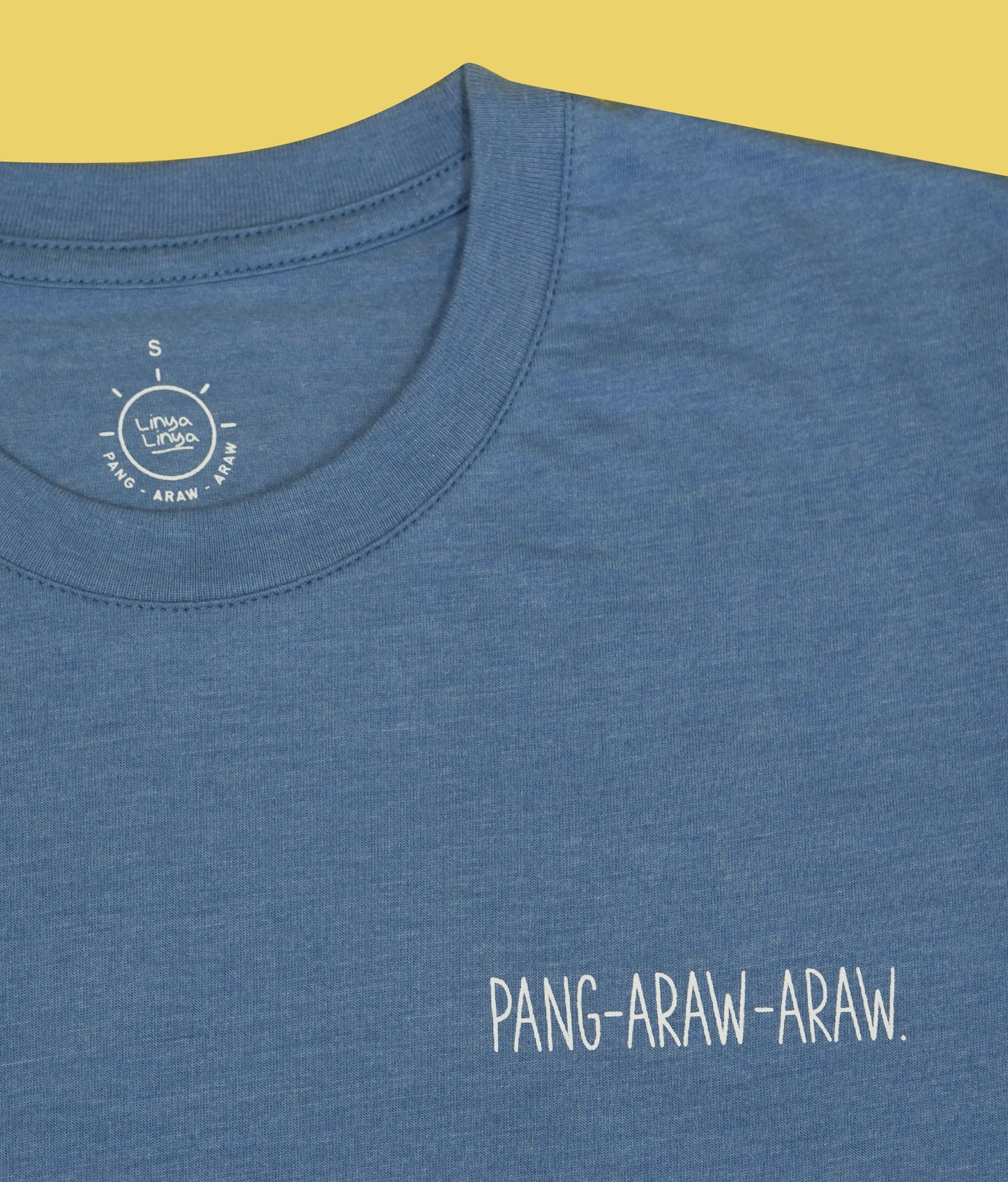 Basic Tee: Pang-Araw-Araw (Acid Blue)